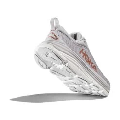 Hoka Women's Gaviota 5 Running Shoe - Harbor Mist/Rose Gold - Wide (D) -Shoe Zone Shop 1134270 HMRG 4