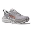 Hoka Women's Gaviota 5 Running Shoe - Harbor Mist/Rose Gold - Wide (D) -Shoe Zone Shop 1134270 HMRG 6
