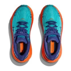 Hoka Women's Challenger ATR 7 Trail Running Shoe - Ceramic/Vibrant Orange - Regular (B) -Shoe Zone Shop 1134498 CVOR 2