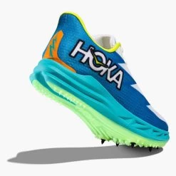 Hoka Unisex Crescendo MD Track Spike - Ceramic/Diva Blue - Regular (D) 11 Hoka Unisex Crescendo MD Track Spike - Ceramic/Diva Blue - Regular (D) -Shoe Zone Shop 1134520 CDVB 4