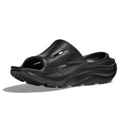 Hoka Unisex Ora Recovery Slide 3 - Black/Black -Shoe Zone Shop 1135061 BBLC 3