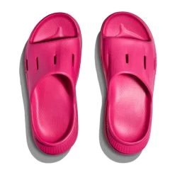 Hoka Unisex Ora Recovery Slide 3 - Pink Yarrow/Pink Yarrow -Shoe Zone Shop 1135061 PYPY 2