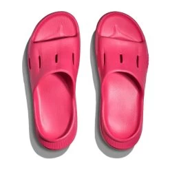 Hoka Unisex Ora Recovery Slide 3 - Raspberry/Raspberry - Regular (D) -Shoe Zone Shop 1135061 RRSP 2