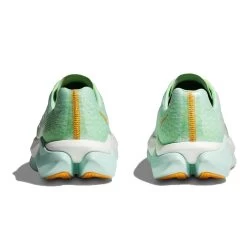 Hoka Women's Mach X Running Shoe - Lime Glow/Sunlit Ocean - Regular (B) -Shoe Zone Shop 1141451 LGSO 5