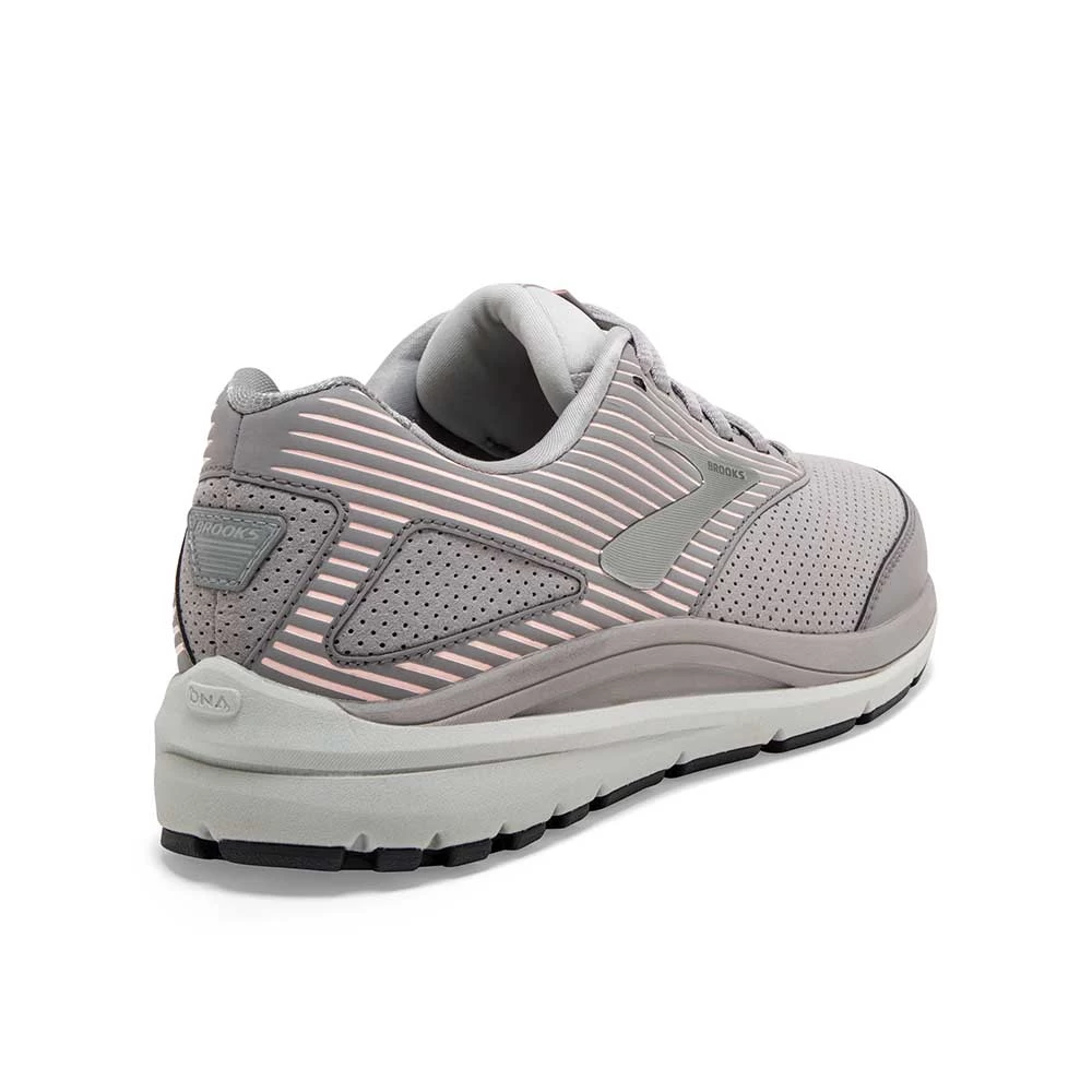 BROOKS Women's Addiction Walker Suede Walking Shoe - Alloy/Oyster/Peach- Regular (B) 6 BROOKS Women's Addiction Walker Suede Walking Shoe - Alloy/Oyster/Peach- Regular (B) - Image 4