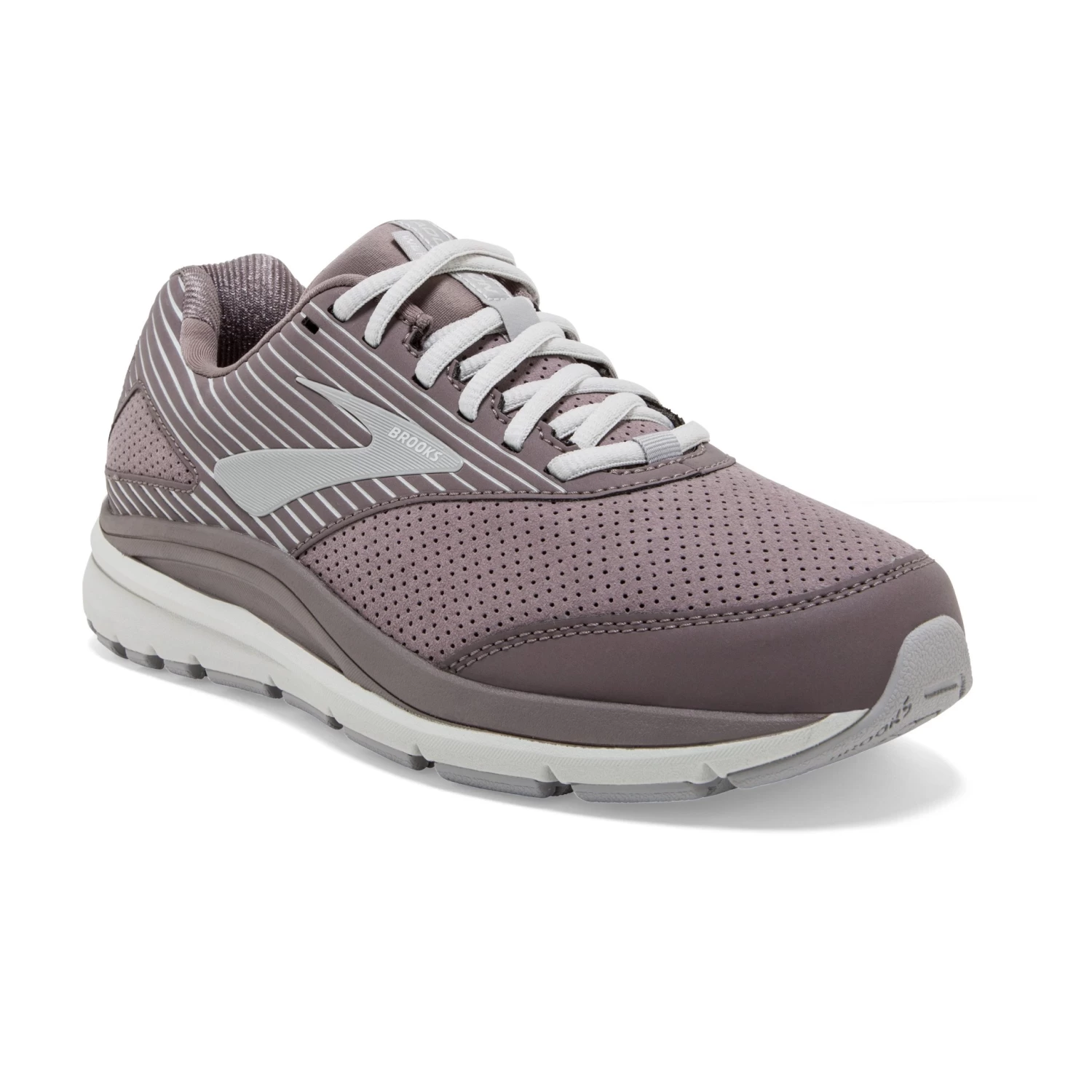BROOKS Women's Addiction Walker Suede Walking Shoe - Shark/Alloy/Oyster - Regular (B) 5 BROOKS Women's Addiction Walker Suede Walking Shoe - Shark/Alloy/Oyster - Regular (B) - Image 3