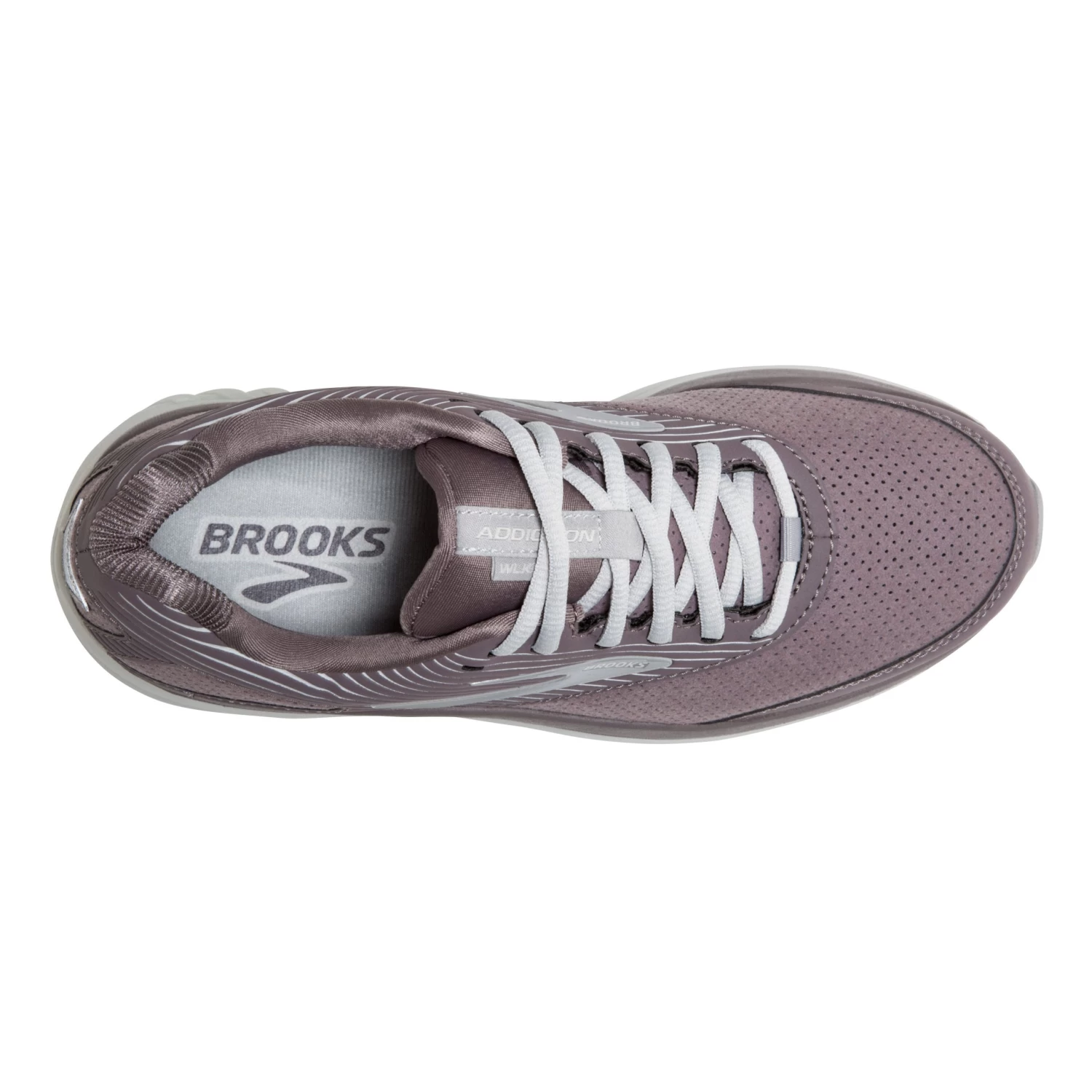 BROOKS Women's Addiction Walker Suede Walking Shoe - Shark/Alloy/Oyster - Regular (B) 7 BROOKS Women's Addiction Walker Suede Walking Shoe - Shark/Alloy/Oyster - Regular (B) - Image 5
