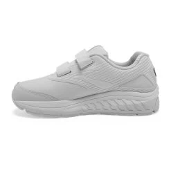 BROOKS Women's Addiction Walker V-Strap 2 Walking Shoe - White/White- Extra Wide (EE) -Shoe Zone Shop 120309 142 M Addiction Walker V Strap 2 CF F20