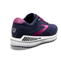 BROOKS Women's Ariel 20 Running Shoe - Peacoat/Vivid Viola/White - Regular (B) -Shoe Zone Shop 120315 491 H Ariel 20 2