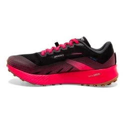 BROOKS Women's Catamount Trail Shoe - Black/Pink - Regular (B) -Shoe Zone Shop 120339 011 M Catamount