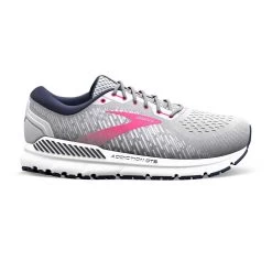 BROOKS Women's Addiction GTS 15 Running Shoe - Oyster/Peacoat/Lilac Rose - Regular (B)