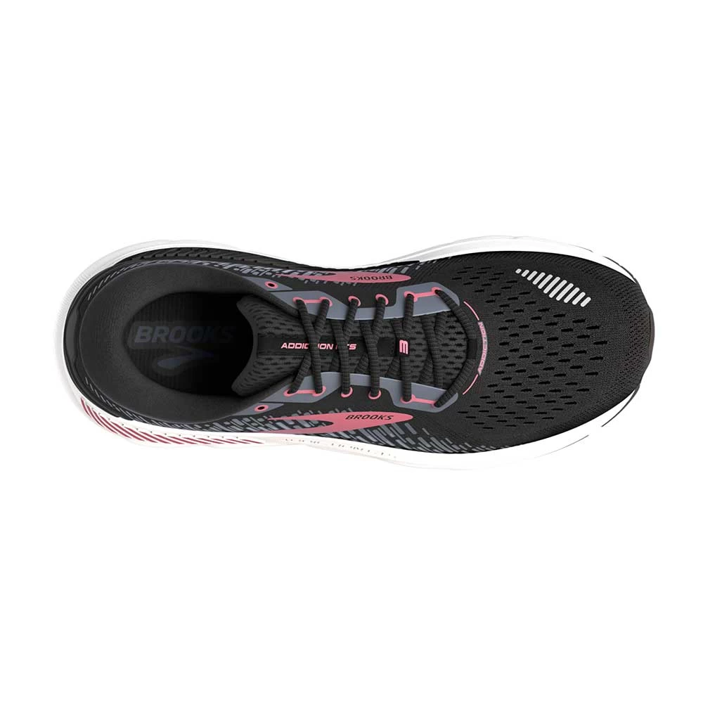 BROOKS Women's Addiction GTS 15 Running Shoe- Black/Ebony/Mauvewood- Extra Wide (2E) 7 BROOKS Women's Addiction GTS 15 Running Shoe- Black/Ebony/Mauvewood- Extra Wide (2E) - Image 5
