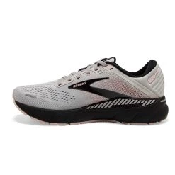 BROOKS Women's Adrenaline GTS 22 Running Shoe- Grey/Rose/Tawny Port- Regular (B) -Shoe Zone Shop 120353 035 M Adrenaline GTS 22