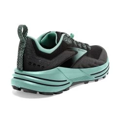 BROOKS Women's Cascadia 16 Trail Shoe- Black/Ebony/Yucca - Wide (D) -Shoe Zone Shop 120363 049 H Cascadia 16 bc7a6761 edb2 4b37 ab46 8f19ec90baa3