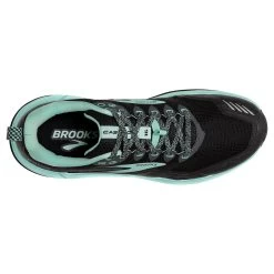BROOKS Women's Cascadia 16 Trail Running Shoes - Black/Ebony/Yucca - Regular (B) -Shoe Zone Shop 120363 049 O Cascadia 16