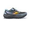 BROOKS Women's Caldera 6 Trail Shoe - Black/Blue/Yellow- Regular (B) -Shoe Zone Shop 120366 096 L Caldera 6
