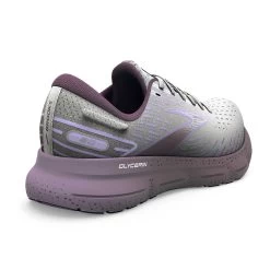 BROOKS Women's Glycerin 20 Running Shoe- White/Orchid/Lavender - Regular (B) -Shoe Zone Shop 120369 168 H Glycerin 20