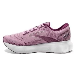 BROOKS Women's Glycerin 20 Running Shoe - Mauve/Grape Wine/Grey - Regular (B) -Shoe Zone Shop 120369 577 M Glycerin 20