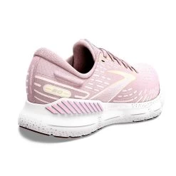 BROOKS Women's Glycerin GTS 20 Running Shoe- Pink/Yellow/White- Regular (B) -Shoe Zone Shop 120370 656 H Glycerin GTS 20