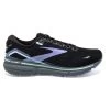 BROOKS Women's Ghost 15 Running Shoe- Black/Jacaranda/Salt- Regular (B) -Shoe Zone Shop 120380 011 L Ghost 15