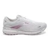 BROOKS Women's Ghost 15 - White/Oyster/Viola -Shoe Zone Shop 120380 195 L Ghost 15