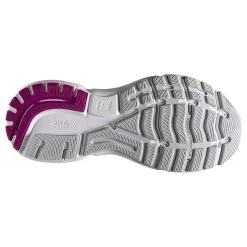BROOKS Women's Ghost 15 - White/Oyster/Viola -Shoe Zone Shop 120380 195 S Ghost 15