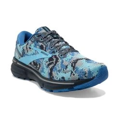 BROOKS Women's Ghost 15 Camo Running Shoe - Star/Eclipse/Grotto - Regular (B) -Shoe Zone Shop 120380 416 A Ghost 15