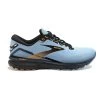 BROOKS Women's Ghost 15 Running Shoe- Light Blue/Black/Yellow - Regular (B) -Shoe Zone Shop 120380 437 L Ghost 15