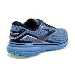 BROOKS Women's Ghost 15 Running Shoe - Vista Blue/Peacoat/Linen - Regular (B) -Shoe Zone Shop 120380 472 H Ghost 15