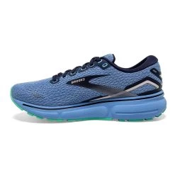 BROOKS Women's Ghost 15 Running Shoe - Vista Blue/Peacoat/Linen - Regular (B) -Shoe Zone Shop 120380 472 M Ghost 15