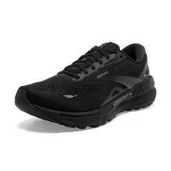 BROOKS W Adrenaline GTS 23 - Black/Black/Ebony -Shoe Zone Shop 120381 020 Z Adrenaline GTS 23