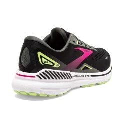 BROOKS Women's Adrenaline GTS 23 Running Shoe - Black/Gunmetal/Sharp Green- Regular (B) -Shoe Zone Shop 120381 037 H Adrenaline GTS 23 2