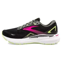 BROOKS Women's Adrenaline GTS 23 Running Shoe - Black/Gunmetal/Sharp Green- Narrow (2A) 13 BROOKS Women's Adrenaline GTS 23 Running Shoe - Black/Gunmetal/Sharp Green- Narrow (2A) -Shoe Zone Shop 120381 037 M Adrenaline GTS 23 1