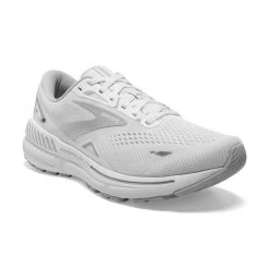 BROOKS W Adrenaline GTS 23 (D) - White/Oyster/Silver -Shoe Zone Shop 120381 104 A Adrenaline GTS 23 8a3520d4 12c7 4a50 ba93 72260d402956