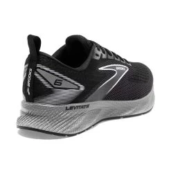 BROOKS Women's Levitate 6 Running Shoe- Black/Ebony/White- Regular (B) -Shoe Zone Shop 120383 039 H Levitate 6