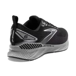 BROOKS Women's Levitate GTS 6 Running Shoe- Black/Ebony/White- Regular (B) 12 BROOKS Women's Levitate GTS 6 Running Shoe- Black/Ebony/White- Regular (B) -Shoe Zone Shop 120384 039 H Levitate GTS 6
