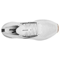 BROOKS Women's Levitate StealthFit 6 Running Shoe- White/Bran- Regular (B) -Shoe Zone Shop 120385 170 O Levitate StealthFit 6