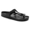 Birkenstock Women's Gizeh EVA Sandal - Black- Regular/Wide -Shoe Zone Shop 128201