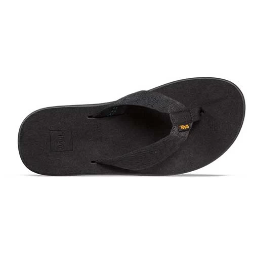 Teva Men's Voya Flip Sandal - Brick Black- Regular (D) 6 Teva Men's Voya Flip Sandal - Brick Black- Regular (D) - Image 4