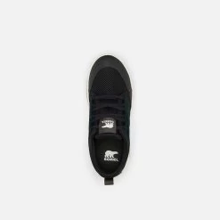 Sorel Women's Out N About III Low Sneaker Waterproof - Black/Sea Salt- Regular (B) -Shoe Zone Shop 2019631 010 u