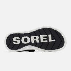 Sorel Women's Viibe Sandal - Black/Sea Salt- Regular (B) -Shoe Zone Shop 2030511 010 o