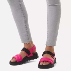 Sorel Women's Viibe Sandal - Fuchsia Fizz/Black- Regular (B) -Shoe Zone Shop 2030511 650 a9
