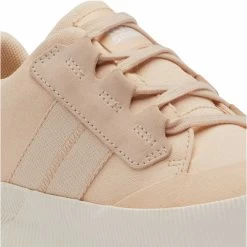 Sorel Women's Out N About III Low Sneaker Canvas WP - White Peach/Chalk - Regular (B) -Shoe Zone Shop 2039971 844 d 1