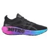 Men's Foreverrun Nitro Sunset Running Shoe - Puma Black/Luminous Blue/Electric Orchid- Regular (D) -Shoe Zone Shop 23PUMMFRVRRNNTRSNMNS Black Blue