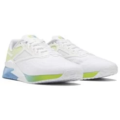 Reebok Women's Nano X2 Training Shoe - Ftwr White/Essential Blue/Acid Yellow - Regular (B) -Shoe Zone Shop 2 540x 734eab64 92eb 46bc b53d 906f5684978f