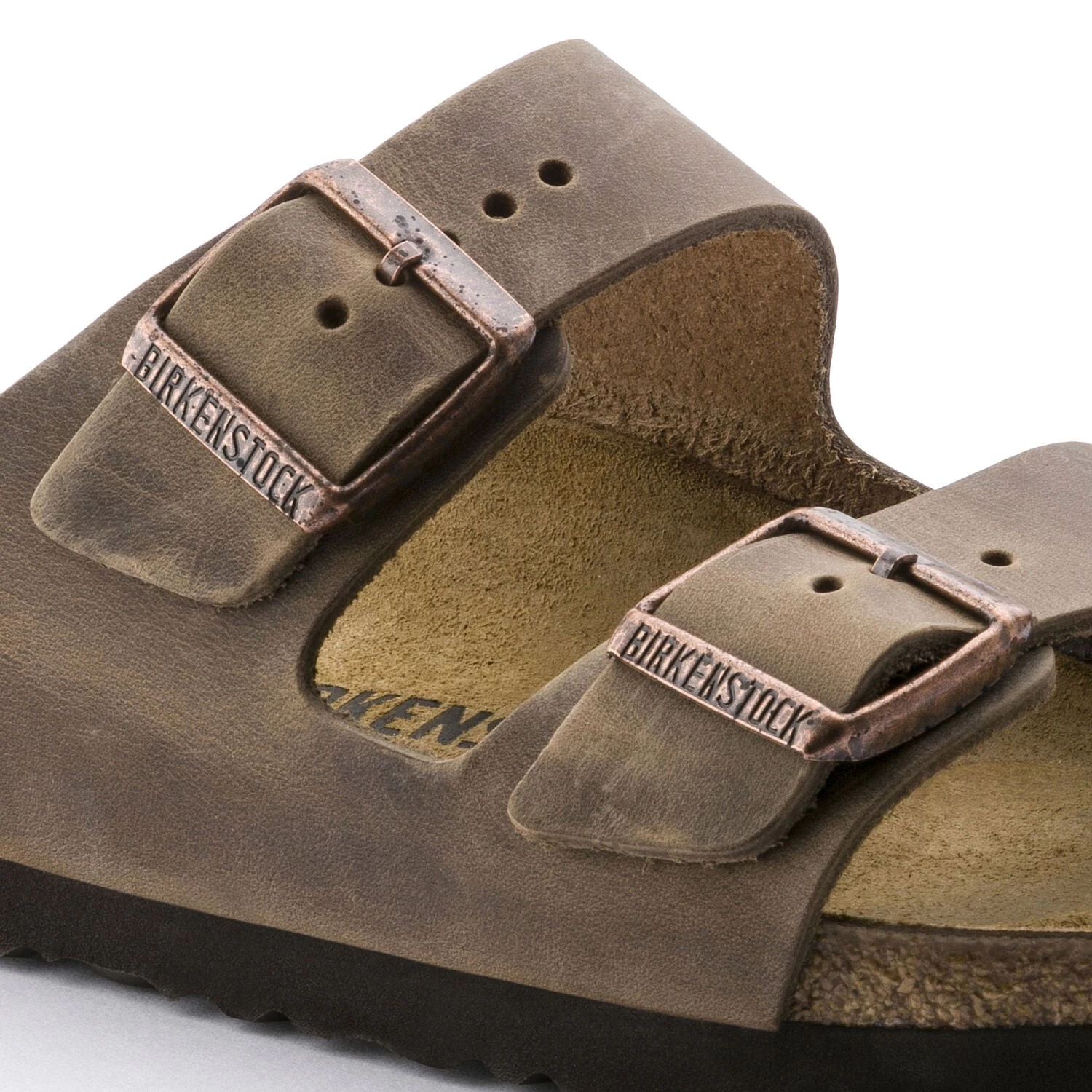 Birkenstock Arizona Cork Tobacco Brown Oiled Leather Sandal- Regular/Wide 7 Birkenstock Arizona Cork Tobacco Brown Oiled Leather Sandal- Regular/Wide - Image 5