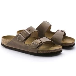Birkenstock Arizona Cork Tobacco Brown Oiled Leather Sandal- Regular/Wide 11 Birkenstock Arizona Cork Tobacco Brown Oiled Leather Sandal- Regular/Wide -Shoe Zone Shop 352203 pair
