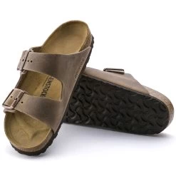 Birkenstock Arizona Cork Tobacco Brown Oiled Leather Sandal- Regular/Wide 12 Birkenstock Arizona Cork Tobacco Brown Oiled Leather Sandal- Regular/Wide -Shoe Zone Shop 352203 sole