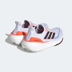 ADIDAS Women's Ultraboost Light Running Shoe- Ftwr White/Core Black/Solar Red- Regular (B) -Shoe Zone Shop 3c28c92bacaf4427b786af690130c988 9366