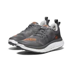 Keen Men's WK400 Walking Shoe - Steel Grey/Scarlet Ibis- Regular (D) 6 Keen Men's WK400 Walking Shoe - Steel Grey/Scarlet Ibis- Regular (D) -Shoe Zone Shop 3cc66124496eb4126da87b5c04ce6bd949ae16c4